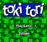 Toki Tori (USA) (En,Ja,Fr,De,Es) Title Screen